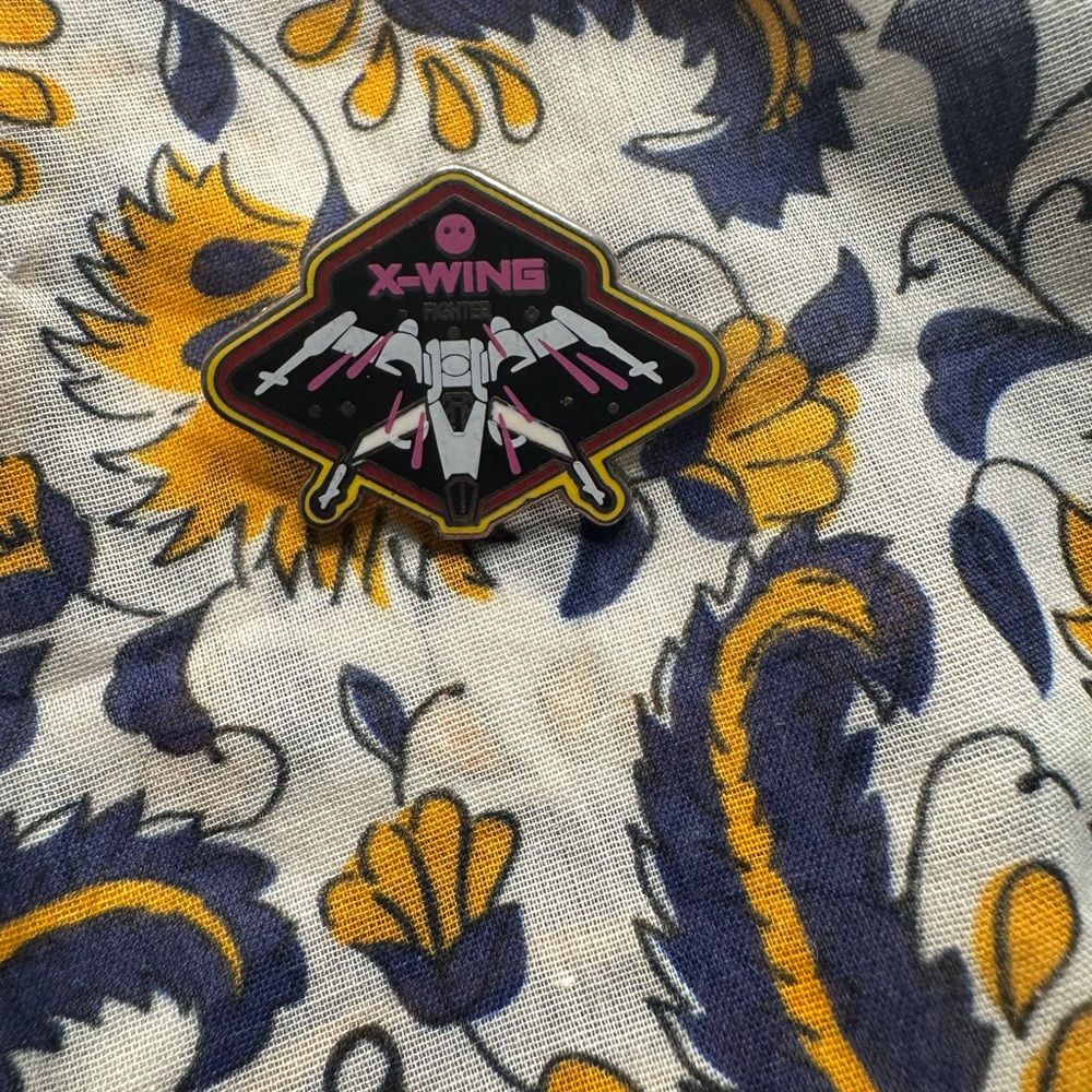 Disney Parks Authentic Star Wars X-Wing Fighter Pin